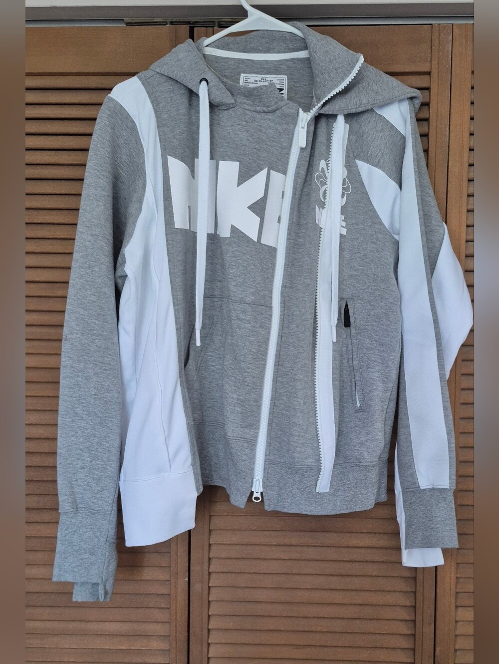 Sacai × Nike Double Zip Hoodie Unisex